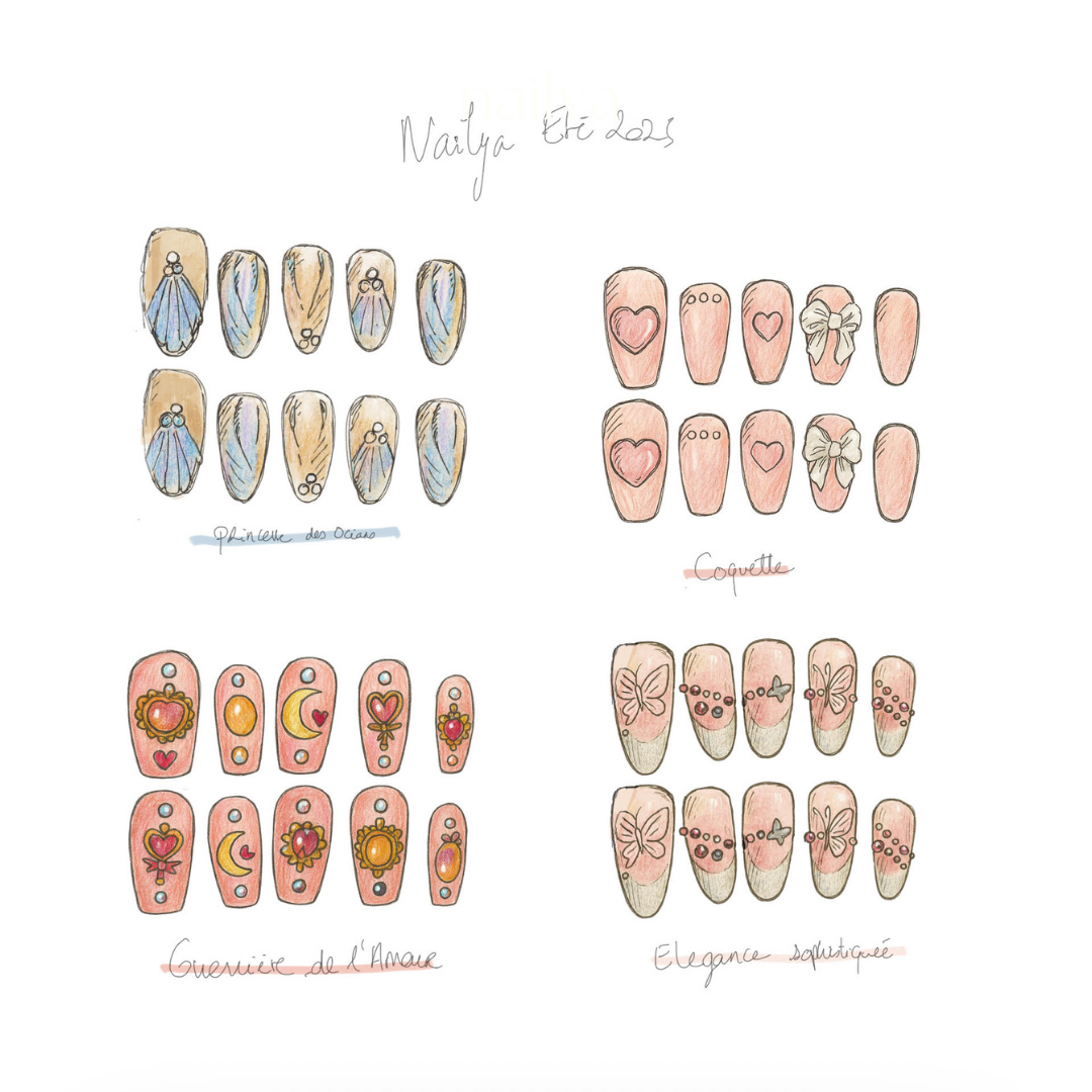 Set Mystère Nailya - Collection été 2025